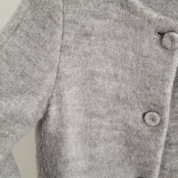 Zara Outerwear Mohair Coat, size XS - Picture 8 of 9